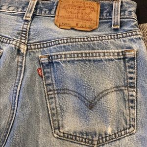 Vintage Levi High Waisted Jeans